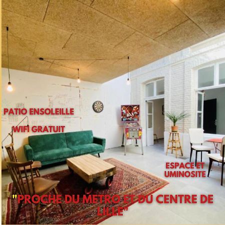 Oasis Urbaine - Spacieux Et Calme Avec Patio ลีลล์ ภายนอก รูปภาพ