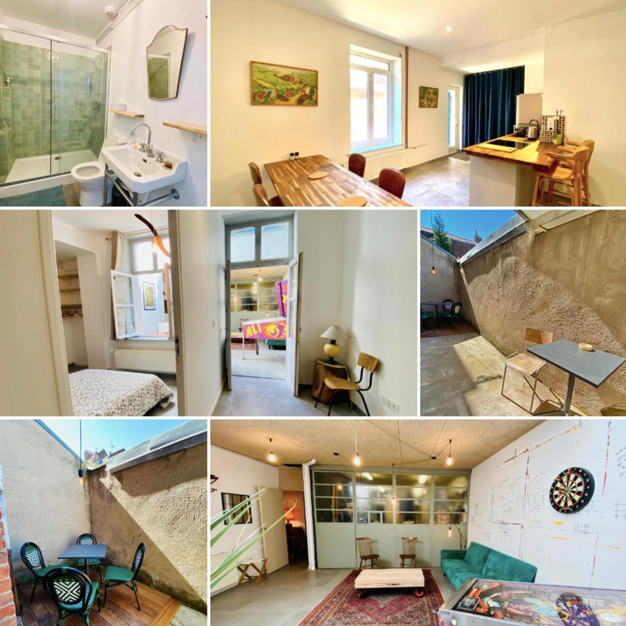 Oasis Urbaine - Spacieux Et Calme Avec Patio ลีลล์ ภายนอก รูปภาพ
